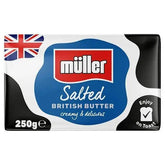 Müller Salted British Butter 250g  Adomoo